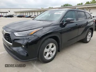 2023 Toyota Highlander L with VIN 5TDKDRAH7PS510309, listed as a Copart auction lot 57307045 with 57,410 mi miles and Salvage title. Bid and sale history available at DreamBid. Image 1.