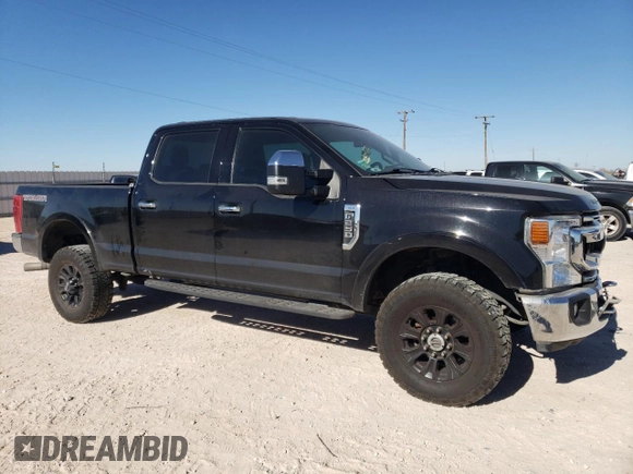 2021 Ford Super Duty F-250 SRW XL with VIN 1FT7W2BN2MEC87819, listed as a Copart auction lot 85683664 with 92,137 mi miles and Salvage Title. Bid and sale history available at carsss.com. Image 4.