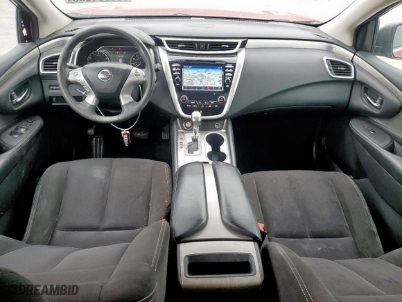 2015 Nissan Murano SV with VIN 5N1AZ2MH8FN212951, listed as a Copart auction lot 50991805 with 188,333 mi miles and Salvage Title. Bid and sale history available at carsss.com. Image 8.