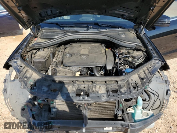 2016 Mercedes-Benz GLE 350 with VIN 4JGDA5JB4GA757172, listed as a Copart auction lot 60848325 with 128,673 mi miles and Salvage title. Bid and sale history available at DreamBid. Image 12.