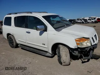 2008 Nissan Armada SE z VIN 5N1AA08C18N619362, wystawiony jako Copart lot #48563895 z przebiegiem Nie podano mil oraz Szkoda całkowita • Salvage title. Historia ofert i sprzedaży dostępna na DreamBid. Obrazek 4.