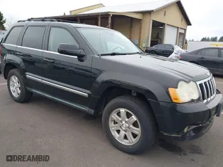 2008 Jeep Grand Cherokee Limited with VIN 1J8HR58248C174717, listed as a IAAI auction lot 41817374 with 135,665 mi miles. Bid and sale history available at carsss.com. Image 1.