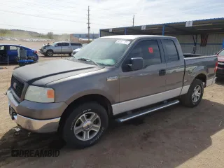 2005 Ford F-150 STX with VIN 1FTRX12W75FB25754, listed as a Copart auction lot 54184505 with Not provided miles and Non repairable. Bid and sale history available at DreamBid. Image 1.