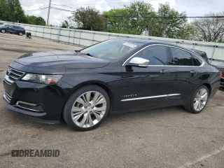 2017 Chevrolet Impala Premier with VIN 1G1145S3XHU114193, listed as a Copart auction lot 57915725 with 85,418 mi miles and Salvage title. Bid and sale history available at DreamBid. Image 1.