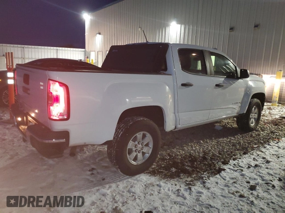 2018 GMC Canyon 2WD with VIN 1GTG5BEA1J1208171, listed as a Copart auction lot 88821645 with 59,372 mi miles and Salvage Title. Bid and sale history available at carsss.com. Image 3.