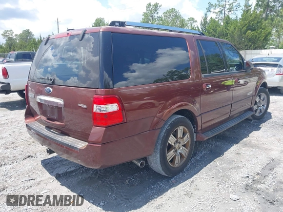 2008 Ford Expedition Max Limited with VIN 1FMFK19528LA38800, listed as a IAAI auction lot 42377194 with 225,588 mi miles and . Bid and sale history available at DreamBid. Image 4.