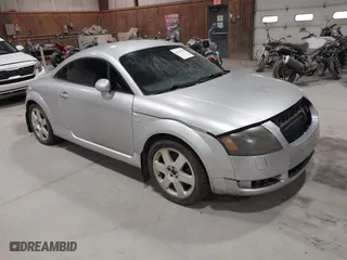 2002 Audi TT with VIN TRUWC28N521010684, listed as a IAAI auction lot 42116565 with 130,917 mi miles. Bid and sale history available at carsss.com. Image 1.