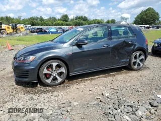2016 Volkswagen Golf GTI SE with VIN 3VW4T7AU0GM061260, listed as a Copart auction lot 65991223 with 63,014 mi miles. Bid and sale history available at carsss.com. Image 1.