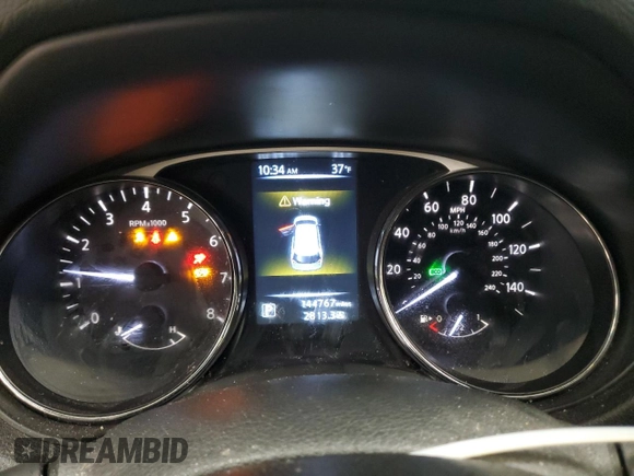 2016 Nissan Rogue SL with VIN 5N1AT2MV5GC804408, listed as a Copart auction lot 45034615 with 144,767 mi miles and Clean Title. Bid and sale history available at DreamBid. Image 9.