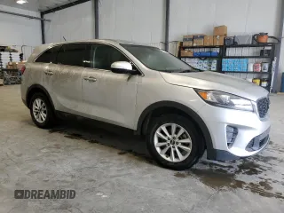 2020 Kia Sorento LX V6 with VIN 5XYPG4A55LG615010, listed as a Copart auction lot 51952105 with 85,800 mi miles and Clean Title. Bid and sale history available at carsss.com. Image 4.