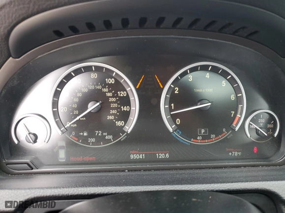 2015 BMW 5 Series Gran Turismo 535i with VIN WBA5M2C59FGH99130, listed as a Copart auction lot 70806174 with 95,041 mi miles and Clean Title. Bid and sale history available at carsss.com. Image 9.