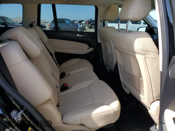 2019 Mercedes-Benz GLS 450 with VIN 4JGDF6EE7KB223324, listed as a Copart auction lot 57845215 with 38,725 mi miles and Salvage title. Bid and sale history available at DreamBid. Image 11.