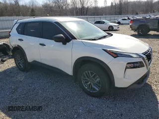 2023 Nissan Rogue S with VIN JN8BT3AA0PW003419, listed as a Copart auction lot 46536475 with 35,043 mi miles and Salvage Title. Bid and sale history available at DreamBid. Image 4.