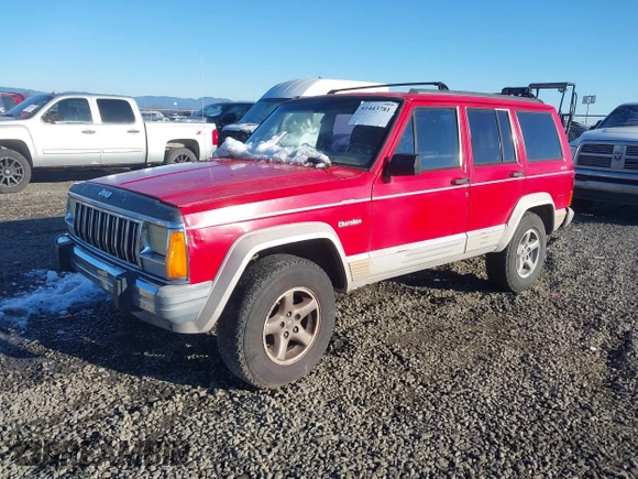 1996 Jeep Cherokee Country with VIN 1J4FJ78S1TL245327, listed as a IAAI auction lot 41443781 with 245,889 mi miles. Bid and sale history available at carsss.com. Image 2.