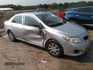 2009 Toyota Corolla with VIN JTDBL40E89J039266, listed as a IAAI auction lot 42376418 with 94,330 mi miles and . Bid and sale history available at DreamBid. Image 1.