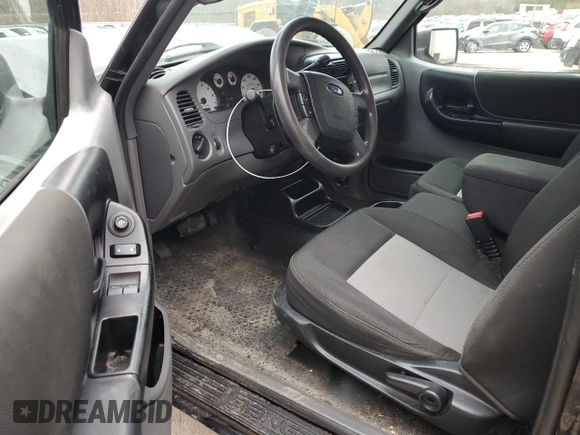 2011 Ford Ranger XLT with VIN 1FTLR4FEXBPA28847, listed as a Copart auction lot 49305335 with 99,034 mi miles and Salvage title. Bid and sale history available at DreamBid. Image 8.