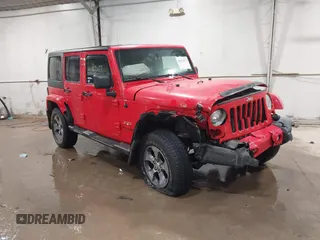 2018 Jeep Wrangler JK Unlimited Altitude with VIN 1C4BJWEG0JL937560, listed as a IAAI auction lot 41629677 with 36,948 mi miles. Bid and sale history available at carsss.com. Image 1.