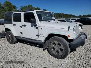 2018 Jeep Wrangler JK Unlimited Sahara with VIN 1C4HJWEG7JL921169, listed as a Copart auction lot 76064794 with 93,418 mi miles and Salvage Title. Bid and sale history available at carsss.com. Image 4.