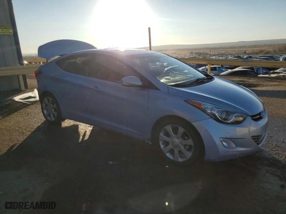 2013 Hyundai Elantra GLS PZEV with VIN KMHDH4AE2DU517970, listed as a Copart auction lot 82038144 with 251,339 mi miles and Non Repairable. Bid and sale history available at carsss.com. Image 4.