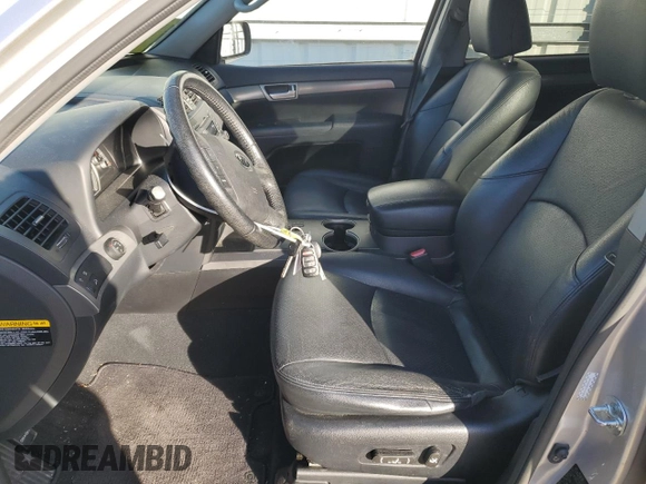 2009 Kia Borrego LX with VIN KNDJH741895036558, listed as a Copart auction lot 45978605 with 118,256 mi miles and Clean Title. Bid and sale history available at DreamBid. Image 7.