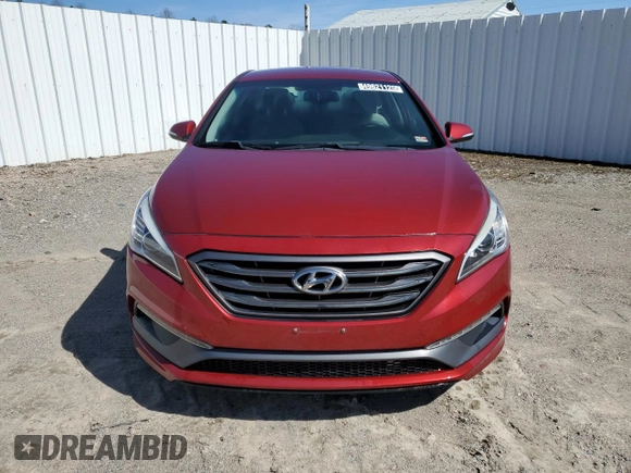 2016 Hyundai Sonata Sport with VIN 5NPE34AF4GH285354, listed as a Copart auction lot 49621125 with 135,174 mi miles and Clean Title. Bid and sale history available at DreamBid. Image 5.