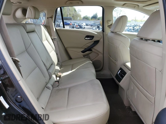 2016 Acura RDX Technology with VIN 5J8TB3H58GL013792, listed as a Copart auction lot 48191155 with 56,715 mi miles and Salvage Title. Bid and sale history available at DreamBid. Image 11.