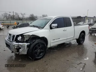 2006 Nissan Titan XE with VIN 1N6BA06A26N545129, listed as a Copart auction lot 86794544 with 277,648 mi miles and Clean title. Bid and sale history available at DreamBid. Image 1.