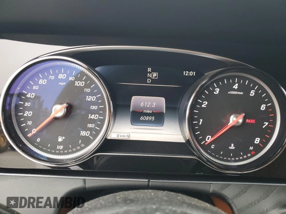 2019 Mercedes-Benz E-Class E 450 with VIN WDD1K6HB9KF082968, listed as a Copart auction lot 75362554 with 60,895 mi miles and Salvage Title. Bid and sale history available at carsss.com. Image 9.