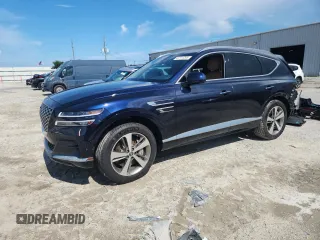 2024 Genesis GV80 with VIN KMUHBDSB8RU150704, listed as a Copart auction lot 64111295 with 11,270 mi miles and Salvage title. Bid and sale history available at DreamBid. Image 1.