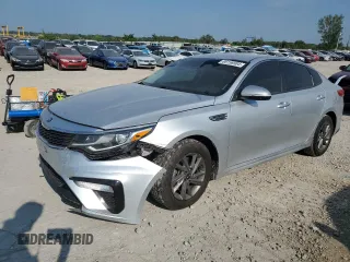 2020 Kia Optima LX with VIN 5XXGT4L3XLG407300, listed as a Copart auction lot 68158504 with 72,516 mi miles and Salvage title. Bid and sale history available at DreamBid. Image 1.
