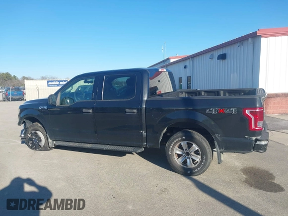 2015 Ford F-150 XLT with VIN 1FTEW1E86FFC00959, listed as a IAAI auction lot 41581711 with 130,298 mi miles. Bid and sale history available at carsss.com. Image 14.