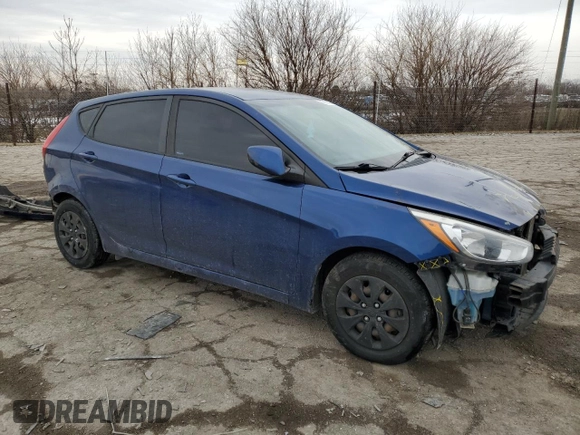 2016 Hyundai Accent SE with VIN KMHCT5AE4GU270116, listed as a Copart auction lot 46156895 with 120,137 mi miles and Clean Title. Bid and sale history available at carsss.com. Image 4.