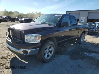 2007 Dodge 1500 ST with VIN 1D7HU18P17J579170, listed as a Copart auction lot 74221284 with 139,429 mi miles and Salvage Title. Bid and sale history available at DreamBid. Image 1.