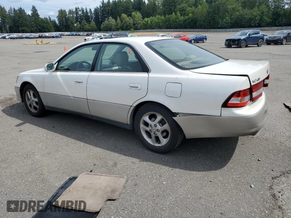 2000 Lexus ES 300 with VIN JT8BF28G6Y5099537, listed as a Copart auction lot 61873595 with 167,090 mi miles and Salvage title. Bid and sale history available at DreamBid. Image 2.