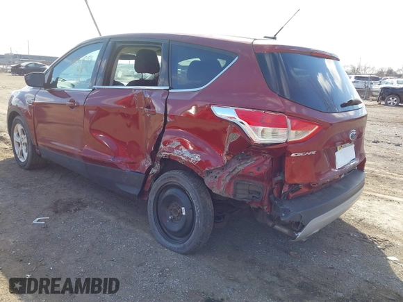 2016 Ford Escape SE with VIN 1FMCU0G75GUB22209, listed as a IAAI auction lot 41864084 with 96,313 mi miles. Bid and sale history available at carsss.com. Image 3.