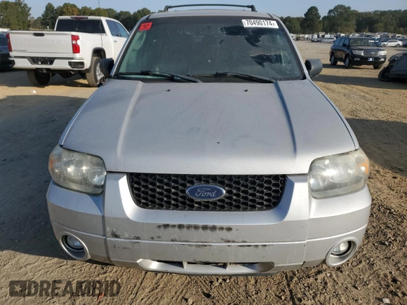 2007 Ford Escape Limited with VIN 1FMCU94117KC07189, listed as a Copart auction lot 70490174 with 0 mi miles and Clean Title. Bid and sale history available at carsss.com. Image 5.