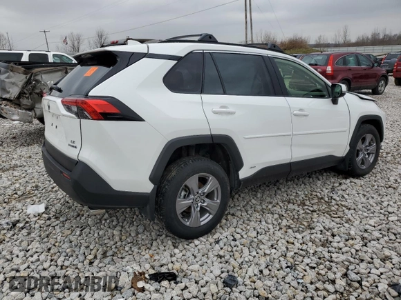 2024 Toyota RAV4 Hybrid LE z VIN JTMMWRFV2RD246027, wystawiony jako Copart lot #52181695 z przebiegiem Nie podano mil oraz Szkoda całkowita • Salvage title. Historia ofert i sprzedaży dostępna na DreamBid. Obrazek 3.