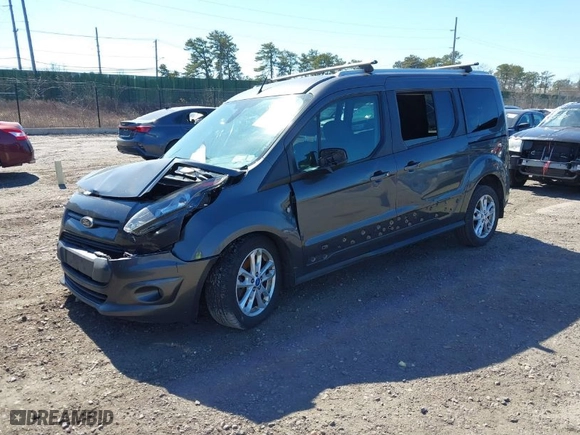 2015 Ford Transit Connect Wagon XLT with VIN NM0GE9F73F1181832, listed as a IAAI auction lot 41752059 with 274,098 mi miles. Bid and sale history available at carsss.com. Image 2.