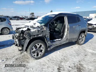 2022 Jeep Compass (RED) Edition with VIN 3C4NJDCB9NT128366, listed as a Copart auction lot 45930475 with 30,000 mi miles and Clean Title. Bid and sale history available at carsss.com. Image 1.