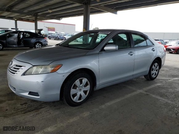 2007 Toyota Camry CE with VIN 4T1BE46K47U178650, listed as a Copart auction lot 52098895 with 203,410 mi miles and Clean Title. Bid and sale history available at carsss.com. Image 1.