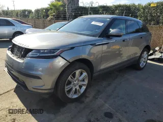 2021 Land Rover Range Rover Velar S with VIN SALYJ2EX4MA327091, listed as a Copart auction lot 45552485 with 24,922 mi miles and Salvage Title. Bid and sale history available at carsss.com. Image 1.