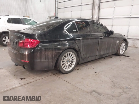 2011 BMW 5 Series 535i xDrive with VIN WBAFU7C58BC778429, listed as a IAAI auction lot 41554736 with 129,163 mi miles. Bid and sale history available at carsss.com. Image 4.