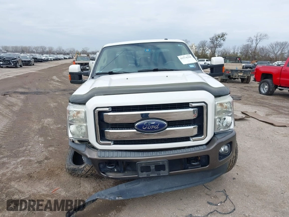 2015 Ford Super Duty F-250 SRW Lariat with VIN 1FT7W2BT0FEB68815, listed as a IAAI auction lot 41574350 with 162,905 mi miles. Bid and sale history available at carsss.com. Image 12.
