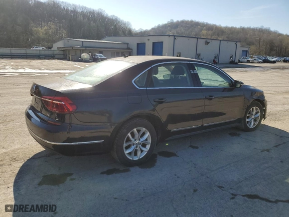 2017 Volkswagen Passat 1.8T S with VIN 1VWAT7A38HC052593, listed as a Copart auction lot 53720235 with 129,662 mi miles and Clean Title. Bid and sale history available at carsss.com. Image 3.