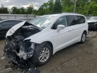2021 Chrysler Pacifica Touring L z VIN 2C4RC1BGXMR574891, wystawiony jako Copart lot #58167685 z przebiegiem 93 236 mil mil oraz Szkoda całkowita • Salvage title. Historia ofert i sprzedaży dostępna na DreamBid. Obrazek 1.