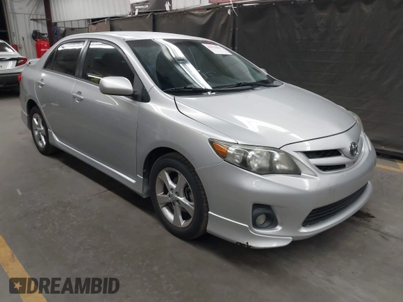 2013 Toyota Corolla L with VIN 5YFBU4EE5DP123569, listed as a IAAI auction lot 42012861 with 129,381 mi miles and . Bid and sale history available at DreamBid. Image 1.