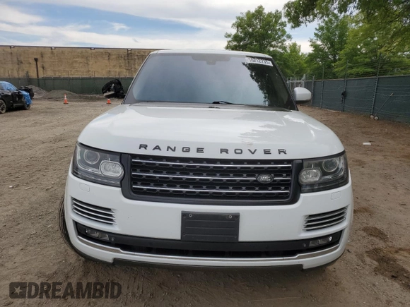 2014 Land Rover Range Rover Supercharged Autobiography with VIN SALGV2TF6EA154251, listed as a Copart auction lot 56212735 with 73,830 mi miles and Salvage title. Bid and sale history available at DreamBid. Image 5.