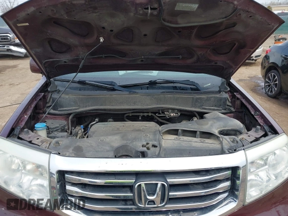 2013 Honda Pilot EX-L with VIN 5FNYF4H50DB036352, listed as a IAAI auction lot 41981184 with 166,539 mi miles. Bid and sale history available at carsss.com. Image 10.