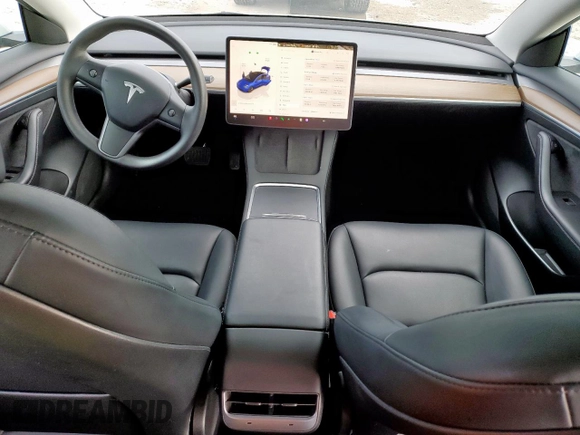 2023 Tesla Model 3 z VIN 5YJ3E1EA3PF488040, wystawiony jako Copart lot #52628165 z przebiegiem 22 326 mil mil oraz Czysty tytuł • Clean title. Historia ofert i sprzedaży dostępna na DreamBid. Obrazek 8.