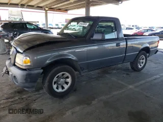 2009 Ford Ranger XL with VIN 1FTYR10D79PA19988, listed as a Copart auction lot 49433045 with 201,072 mi miles and Salvage Title. Bid and sale history available at carsss.com. Image 1.